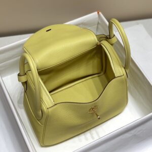 Replica Hermes Lindy Yellow - best quality luxury bag dupe