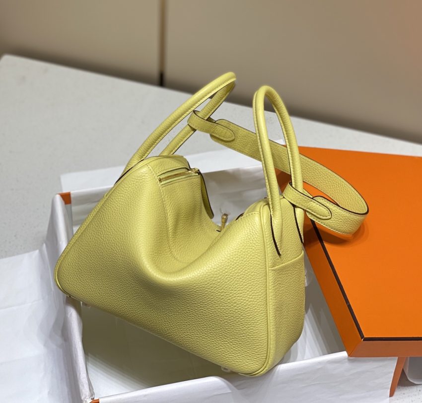 Replica Hermes Lindy Yellow - near-authentic luxury replica handbag