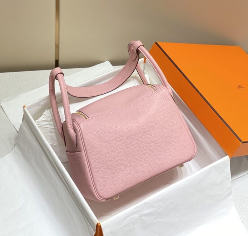 Replica Hermes Lindy Pink - authentic-look luxury purse replica
