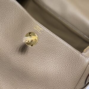 Replica Hermes Lindy Elephant Gray - 1:1 designer replica handbag