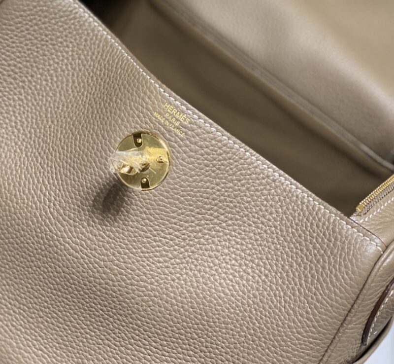Replica Hermes Lindy Elephant Gray - 1:1 designer replica handbag