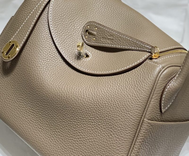 Replica Hermes Lindy Elephant Gray - realistic designer-inspired fake bag