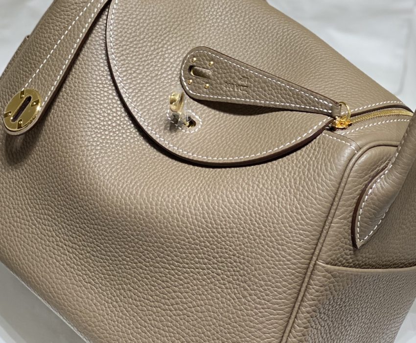 Replica Hermes Lindy Elephant Gray - realistic designer-inspired fake bag