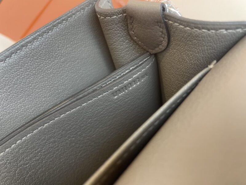 Replica Hermes Sac Roulis Grey - ultra-realistic fake designer tote