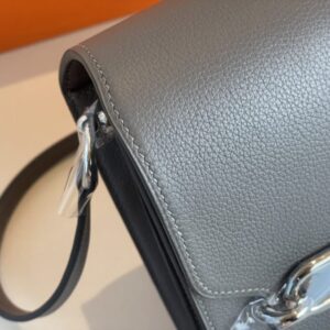 Replica Hermes Sac Roulis Grey - premium-grade designer purse dupe