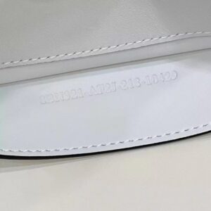 Replica Fendi Peekaboo With Patch Pocket White - authentic-look luxury purse replica
