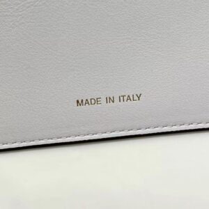 Replica Fendi Peekaboo With Patch Pocket White - top-tier luxury replica shoulder bag