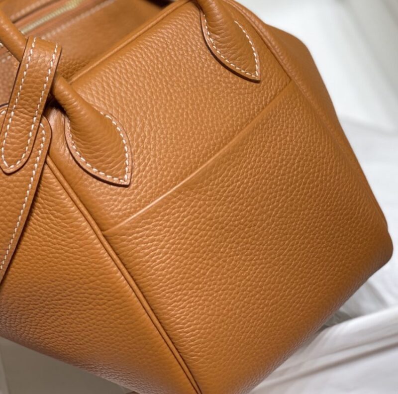 Replica Hermes Lindy Golden Brown - high-accuracy replica luxury purse
