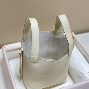 Replica Hermes Picotin Lock White - ultra-realistic fake designer tote