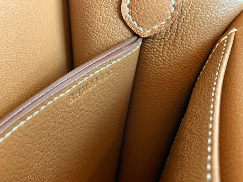 Replica Hermes Sac Roulis Brown - premium 1:1 fake handbag model