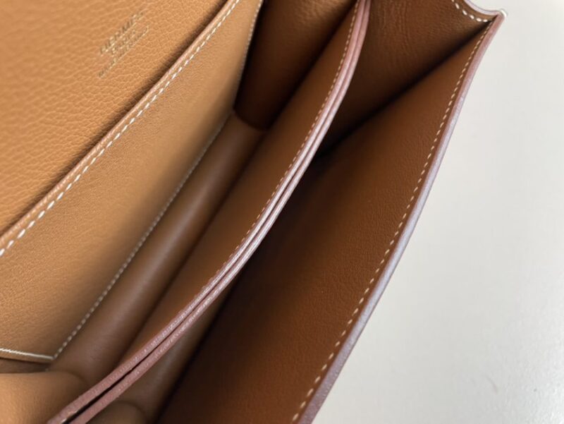 Replica Hermes Sac Roulis Brown - high-end fake designer purse