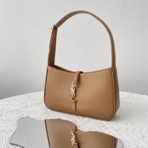 Replica YSL LE 5 A 7 Hobo Brown - high-quality designer bag clone