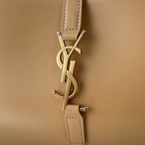 Replica YSL LE 5 A 7 Hobo Brown - high-quality designer bag clone