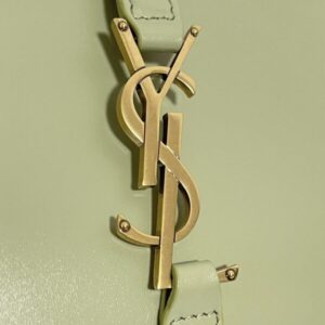 Replica YSL LE 5 A 7 Hobo Olive - high-end fake designer purse