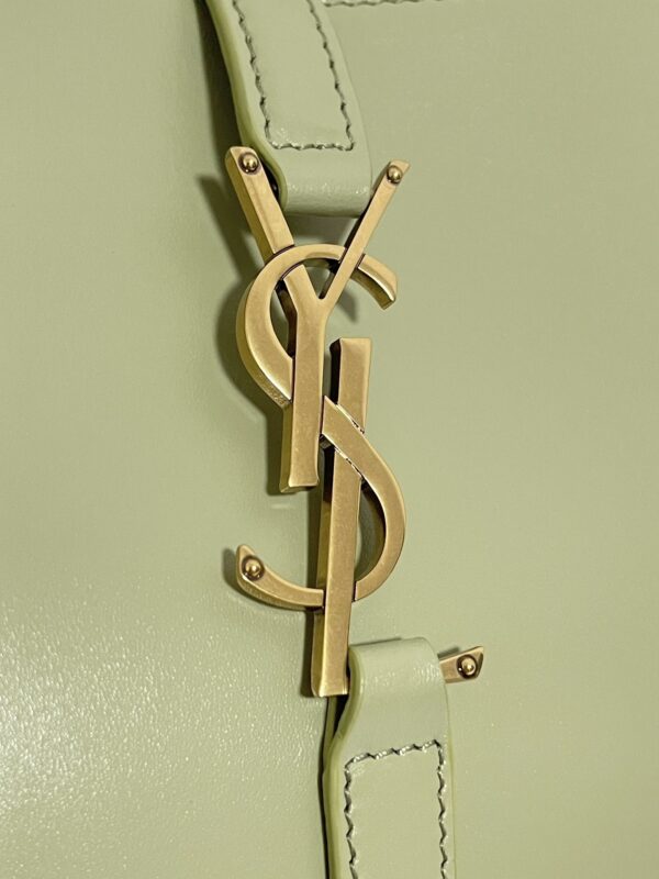 Replica YSL LE 5 A 7 Hobo Olive - high-end fake designer purse