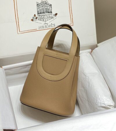 Replica Hermes The Light Brown - realistic designer-inspired fake bag