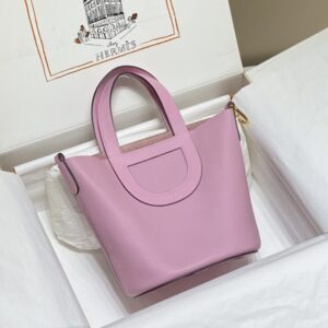 Replica Hermes The Loop Purple - top-tier luxury replica shoulder bag