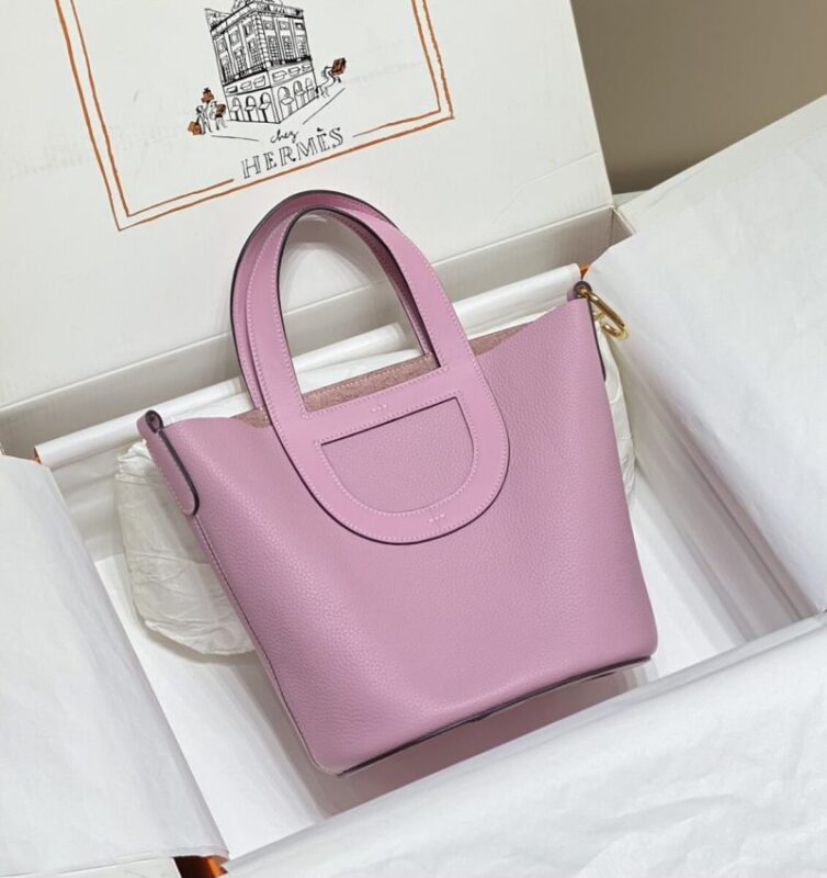 Replica Hermes The Loop Purple - top-tier luxury replica shoulder bag