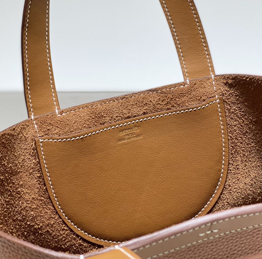 Replica Hermes The Loop Brown - premium 1:1 fake handbag model