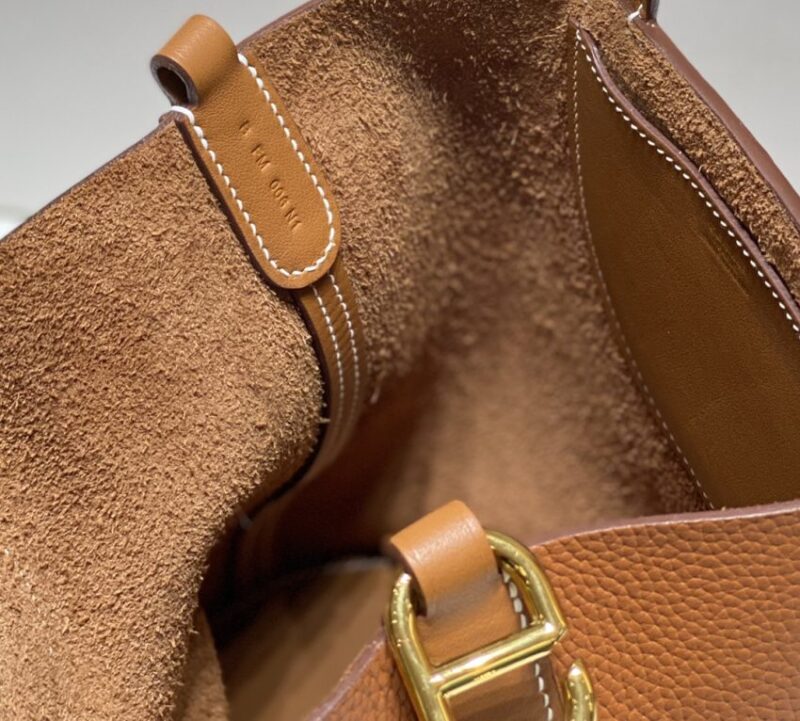 Replica Hermes The Loop Brown - near-authentic luxury replica handbag