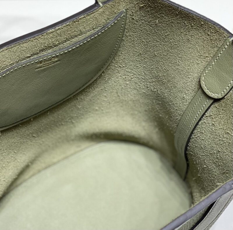 Replica Hermes The Loop Green - premium-grade designer purse dupe