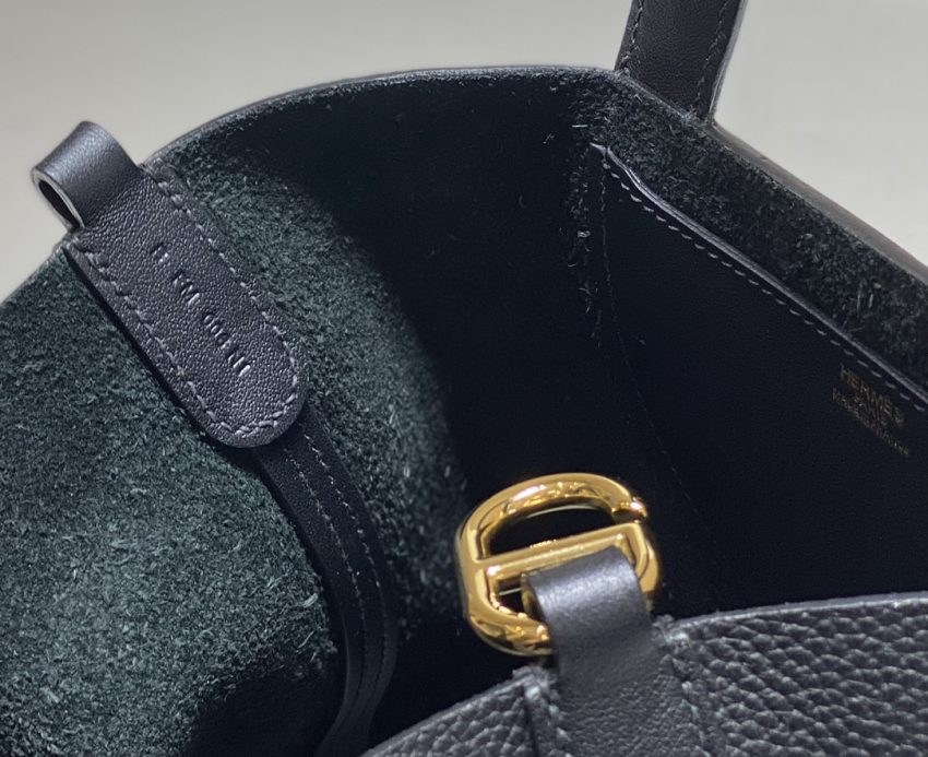 Replica Hermes The Loop Black - best-selling designer handbag dupe