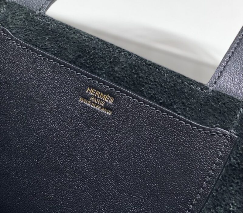 Replica Hermes The Loop Black - premium 1:1 fake handbag model
