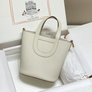 Replica Hermes The Loop White - high-end fake designer purse