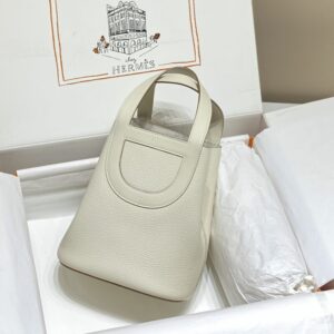 Replica Hermes The Loop White - best quality luxury bag dupe