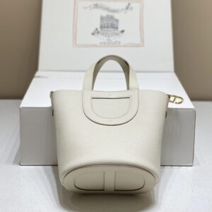 Replica Hermes The Loop White - near-authentic luxury replica handbag