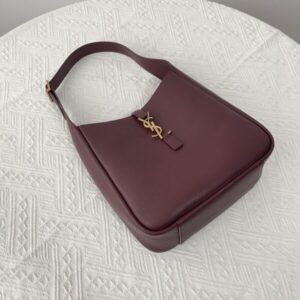 Replica YSL LE 5 A 7 Small Bordeaux - high-accuracy replica luxury purse