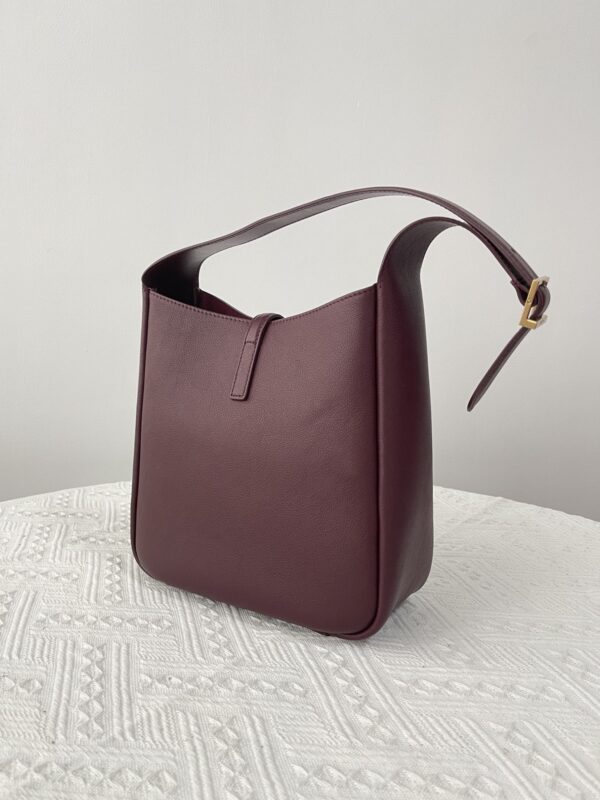 Replica YSL LE 5 A 7 Small Bordeaux - high-accuracy replica luxury purse