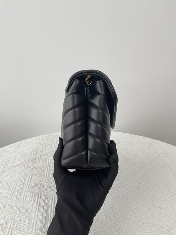 Replica YSL LouLou Small Black - high-accuracy replica luxury purse
