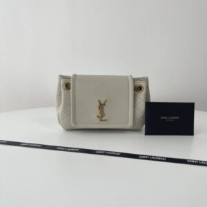 Replica YSL Nolita White - high-end fake designer purse
