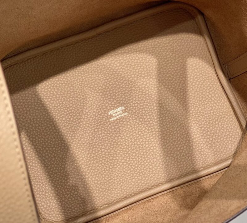 Replica Hermes Picotin Lock Milk Tea - premium 1:1 fake handbag model