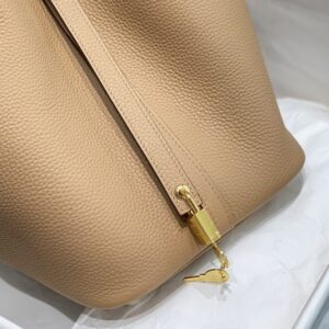 Replica Hermes Picotin Lock Milk Tea - best-selling designer handbag dupe