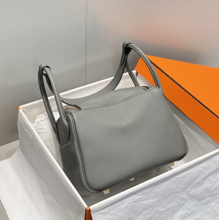 Replica Hermes Lindy Cumulonimbus Gray - best quality luxury bag dupe