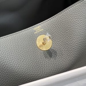 Replica Hermes Lindy Cumulonimbus Gray - high-end fake designer purse