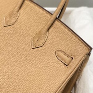 Replica Hermes Birkin Milk Tea - best quality luxury bag dupe