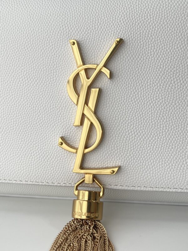 Replica YSL Kate Tassel White - high-accuracy replica luxury purse