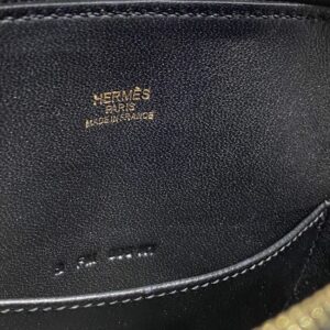 Replica Hermes Mini Bolide - Black - authentic-look luxury purse replica