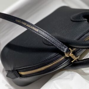 Replica Hermes Mini Bolide - Black - best quality luxury bag dupe