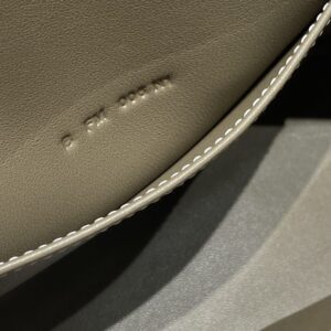 Replica Hermes Mini Bolide - Elephant Gray - realistic designer-inspired fake bag