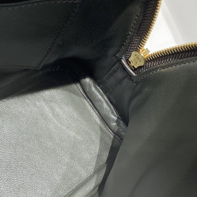 Replica Hermes Mini Bolide -Tin Gray - premium-grade designer purse dupe