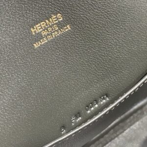 Replica Hermes Mini Bolide -Tin Gray - premium 1:1 fake handbag model