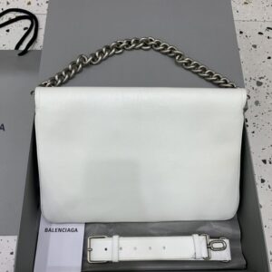 Replica Balenciaga Large BB White - realistic designer-inspired fake bag