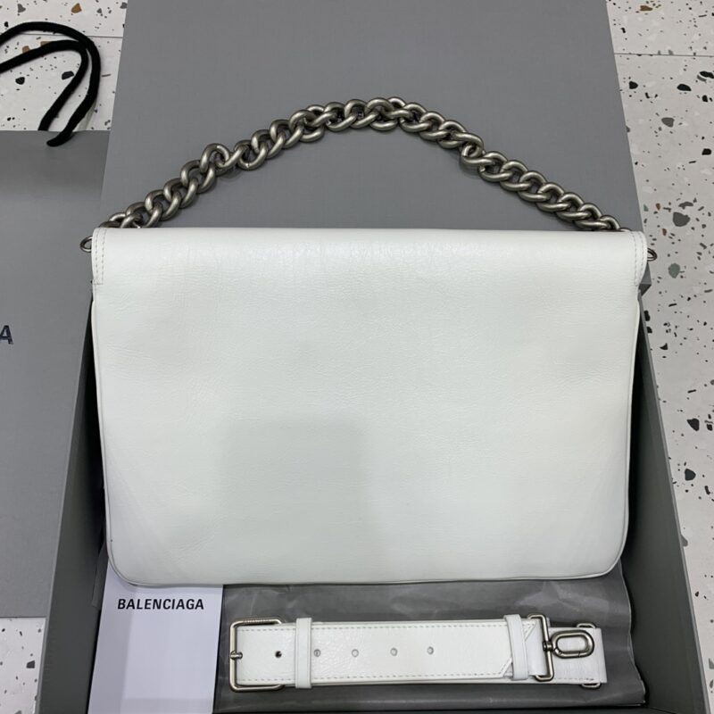 Replica Balenciaga Large BB White - realistic designer-inspired fake bag