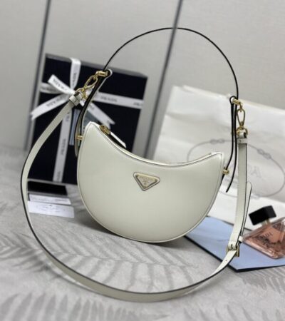 Replica Prada Arque White - premium 1:1 fake handbag model