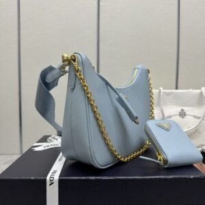 Replica Prada Re-Edition 2005 Blue - high-accuracy replica luxury purse