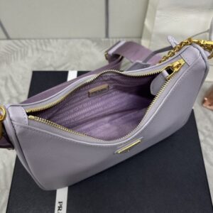 Replica Prada Re-Edition 2005 Purple - premium 1:1 fake handbag model